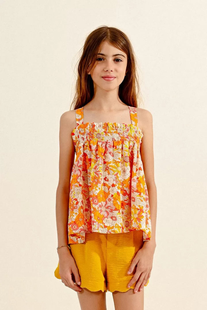 Floral Tank-Mini Molly