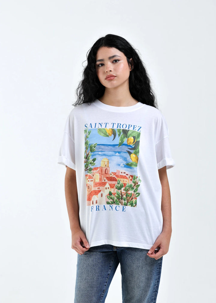 Saint Tropez Boyfriend Tee