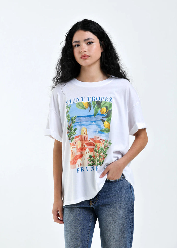 Saint Tropez Boyfriend Tee
