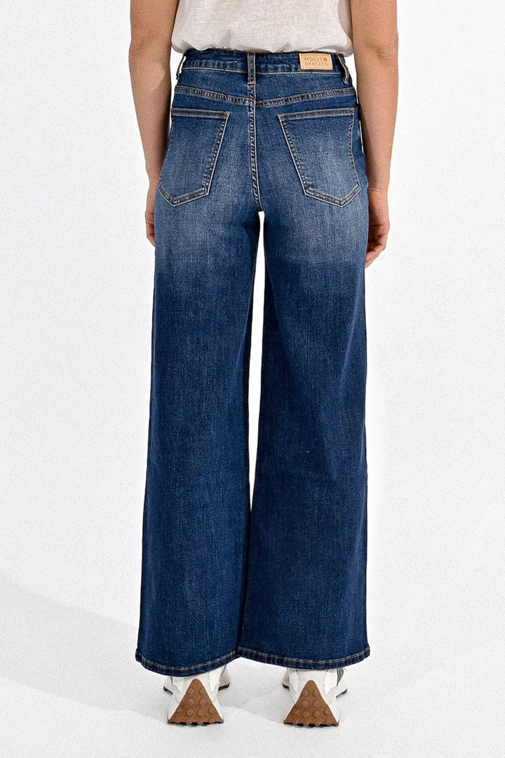 Molly Wide Leg Jeans - Brut Denim