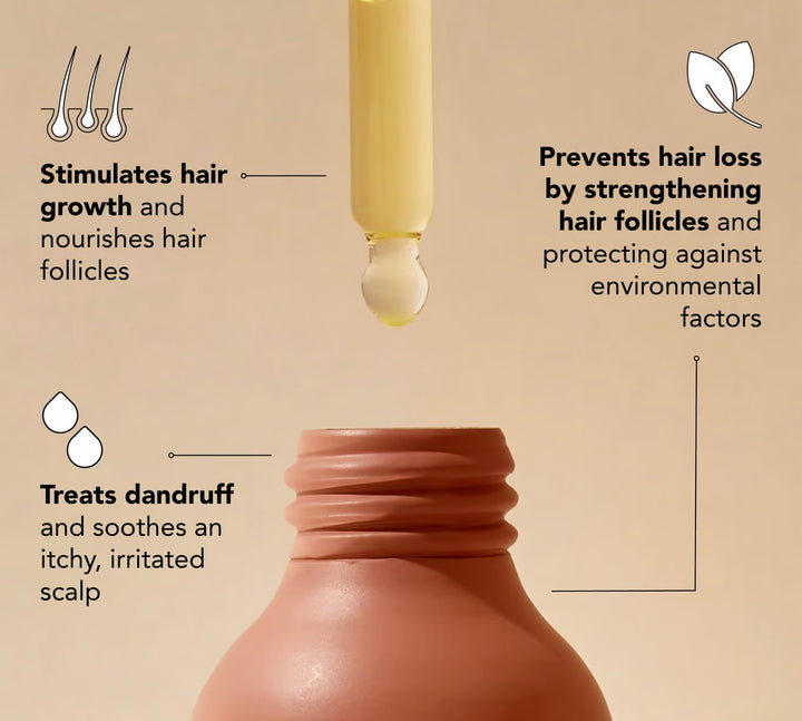 Pre Wash Scalp Oil - Rosemary & Biotin