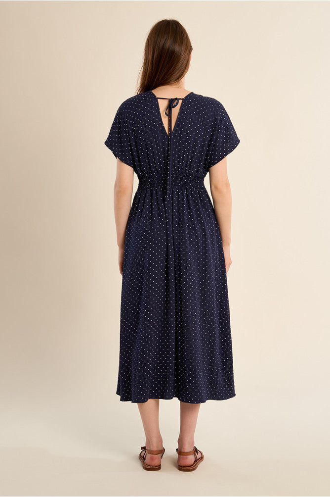 Polka Dot Maxi Dress