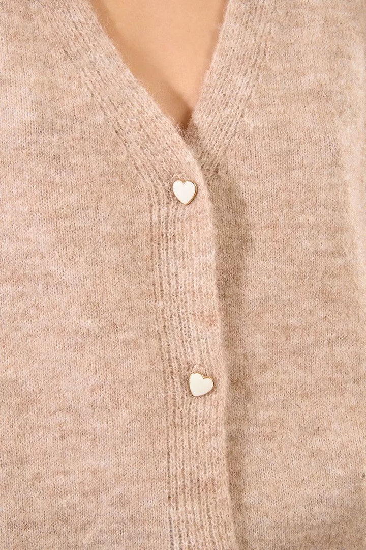 Open Knitwork Cardigan