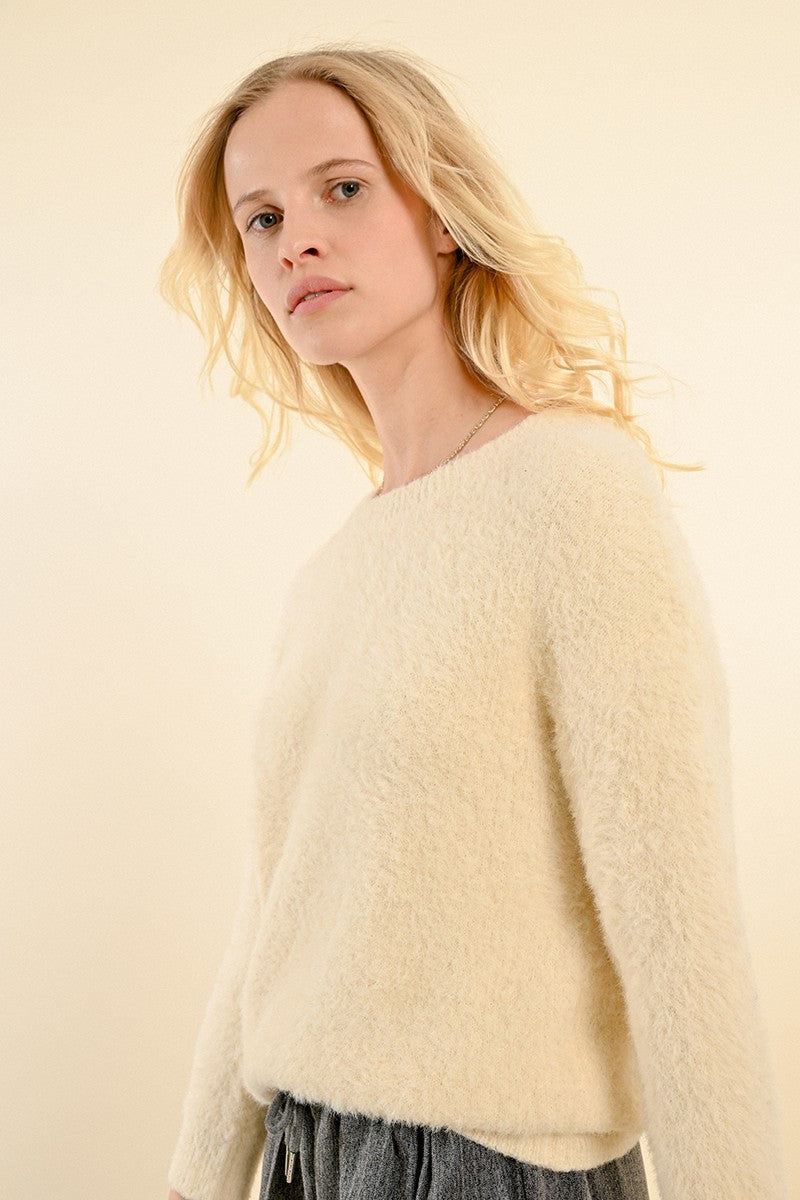 Plush Knit Sweater