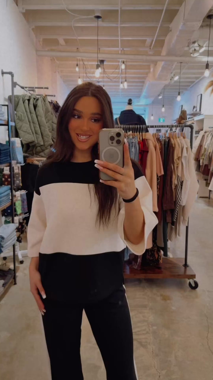 Angelin 7 Two-Toned Top