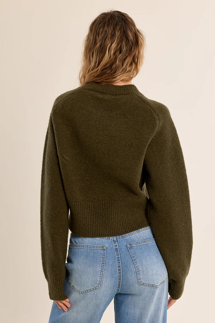 Khaki Knit Sweater