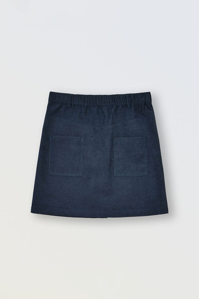 Girls Corduroy Mini Skirt