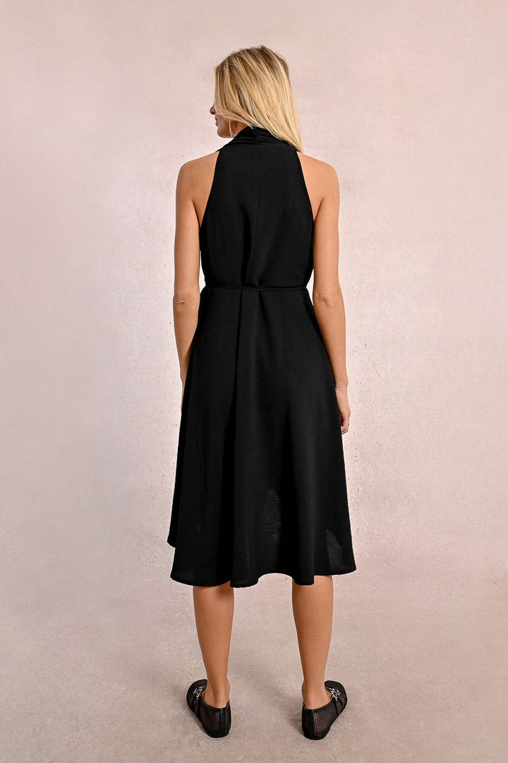 Asymmetric Dress - Black