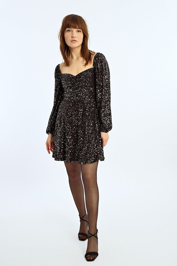 Sequin Mini Dress