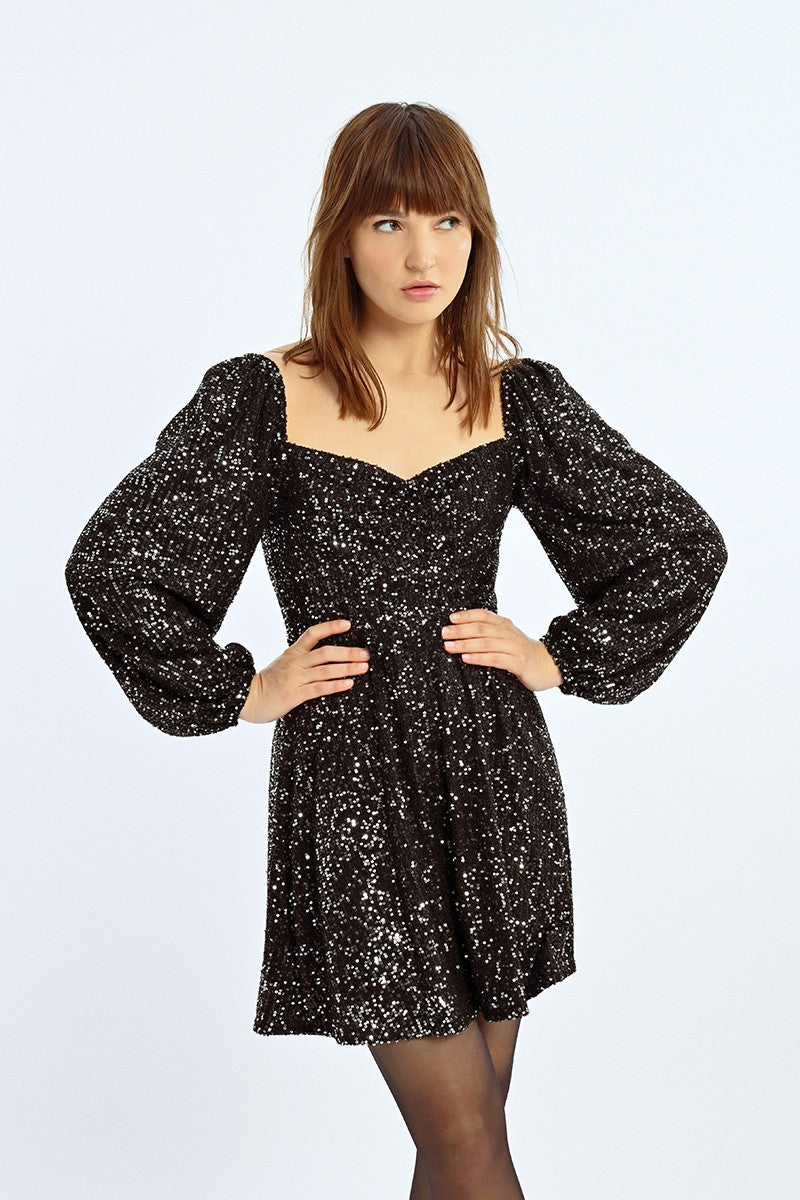 Sequin Mini Dress