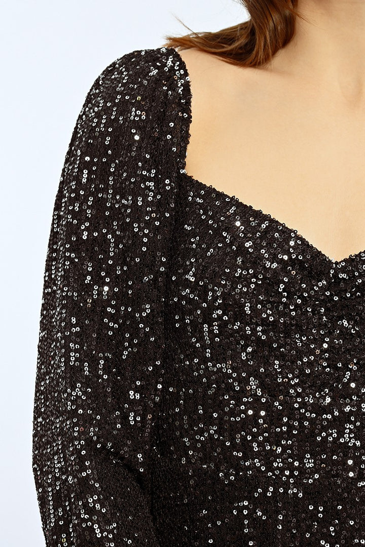 Sequin Mini Dress