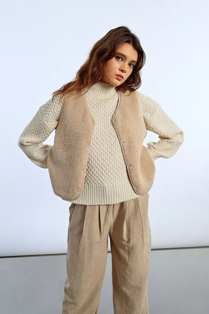 Teddy Vest Top