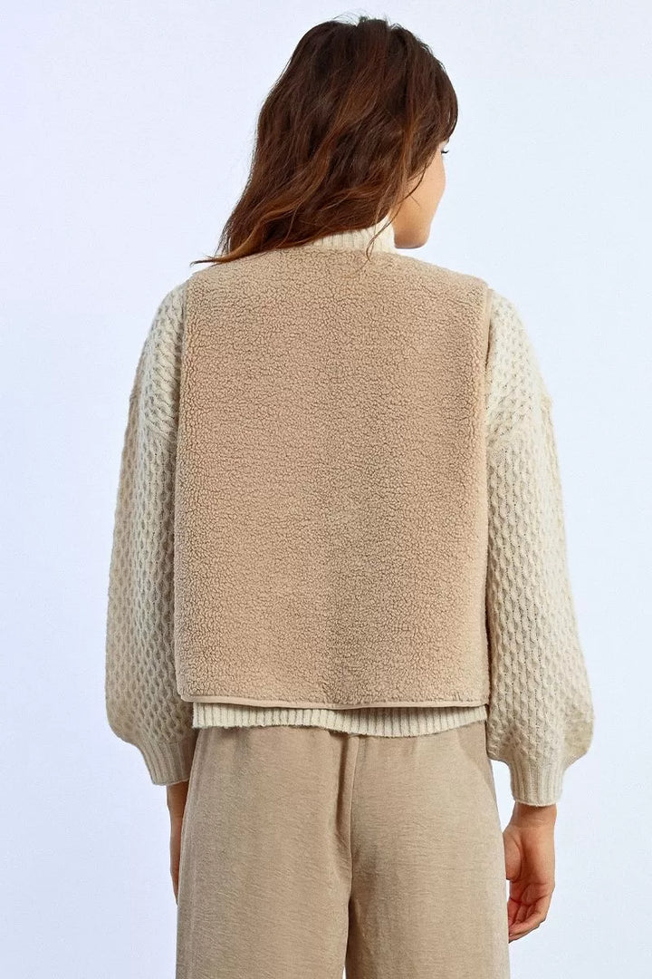 Teddy Vest Top