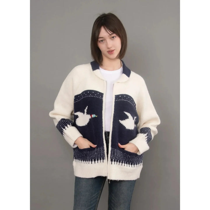Taji Shawl Neck Cardigan