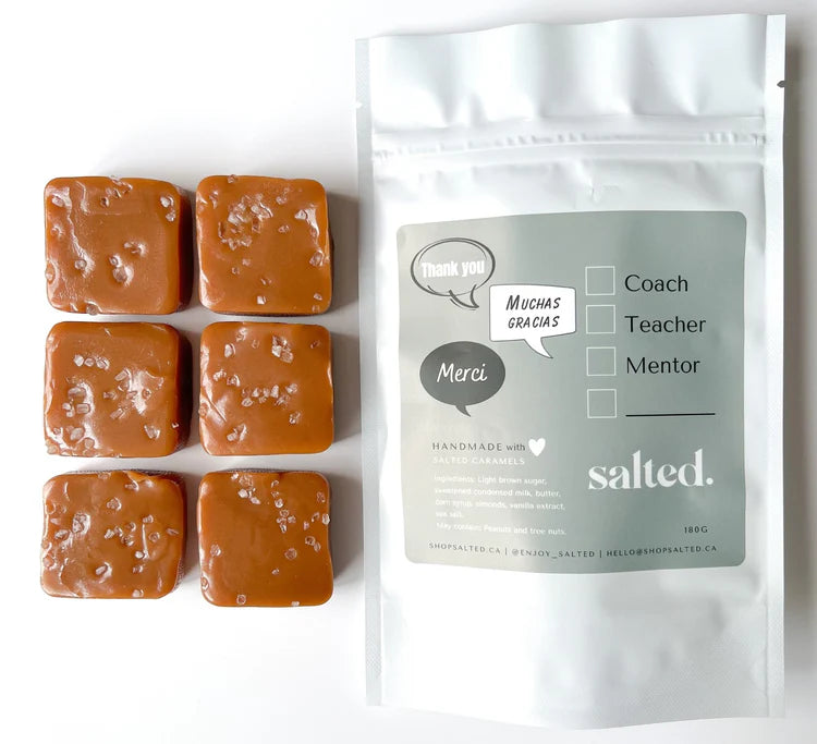 The Thank You Bag-Salted Caramels