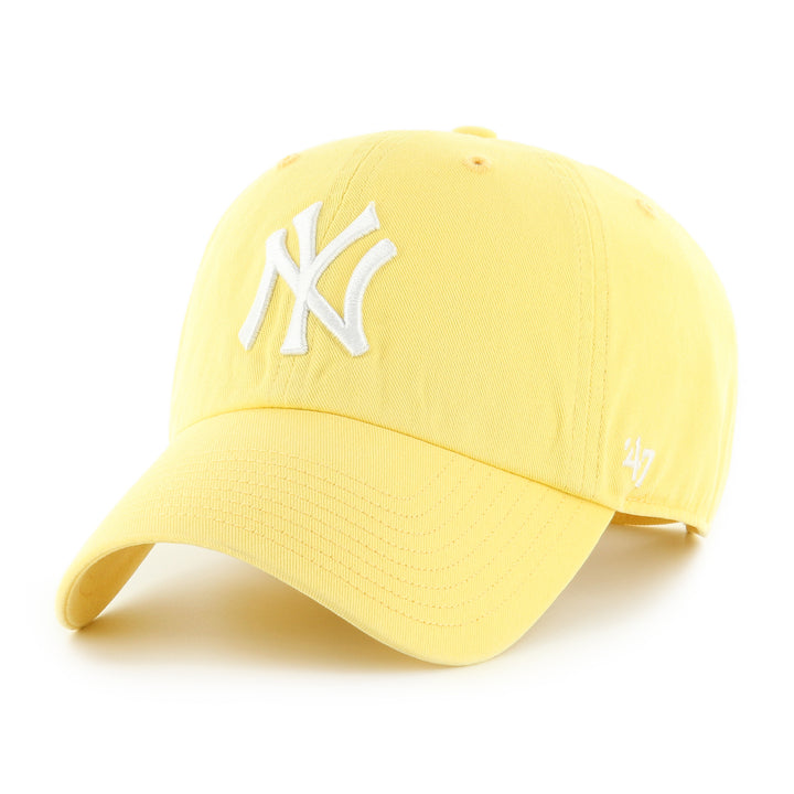 New York Yankees Clean Up Cap - Yellow