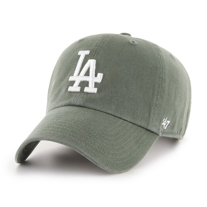 LA Dodgers Clean Up Cap - Moss