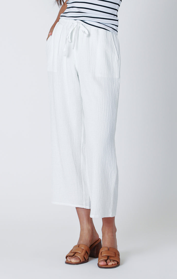 Textured Pull On Pant