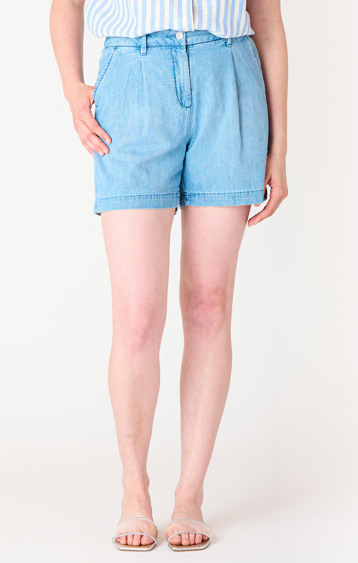 Denim Trouser Shorts