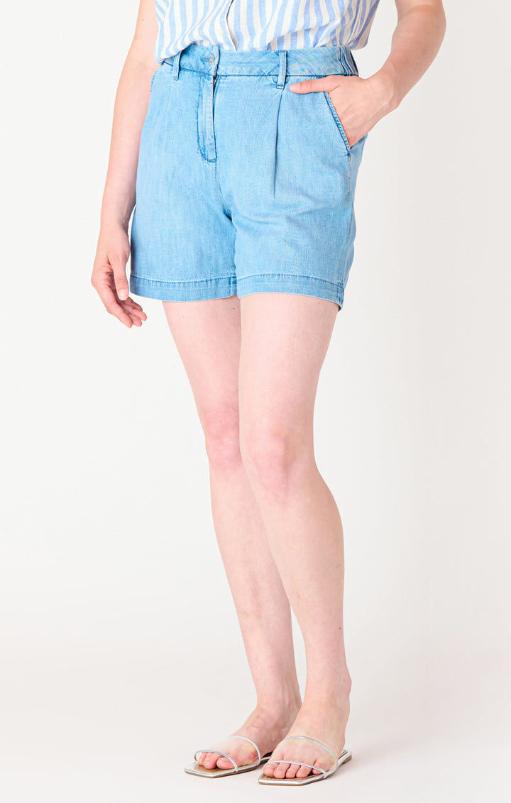 Denim Trouser Shorts