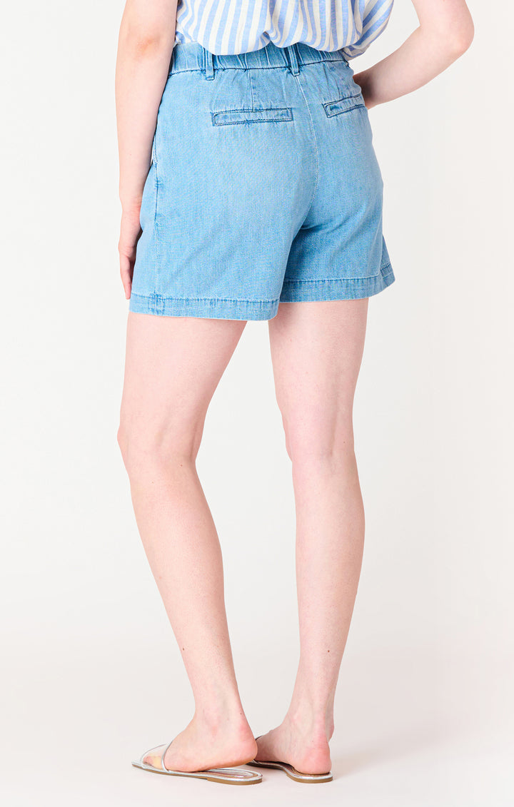 Denim Trouser Shorts