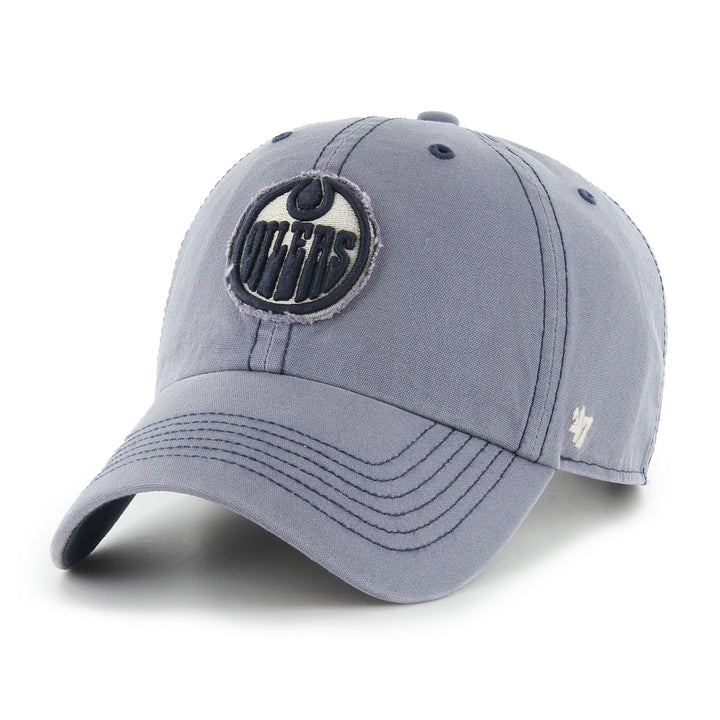 Edmonton Oilers Scupper Clean Up Cap - Distressed Blue