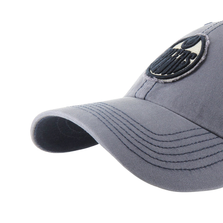 Edmonton Oilers Scupper Clean Up Cap - Distressed Blue