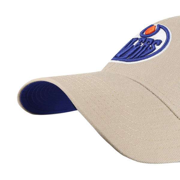 Edmonton Oilers Sure Shot Snapback Cap - Khaki