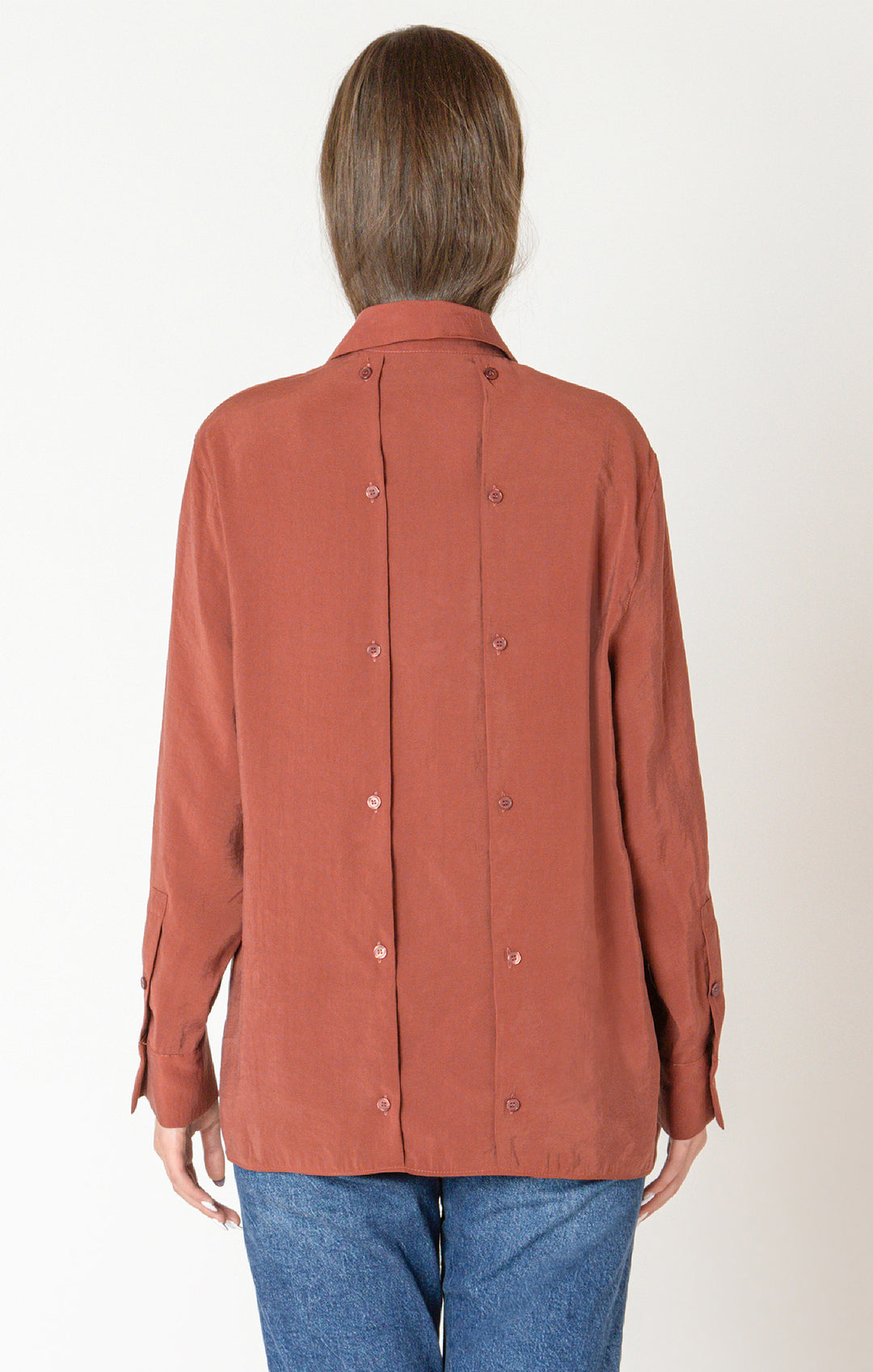 Button Back Blouse