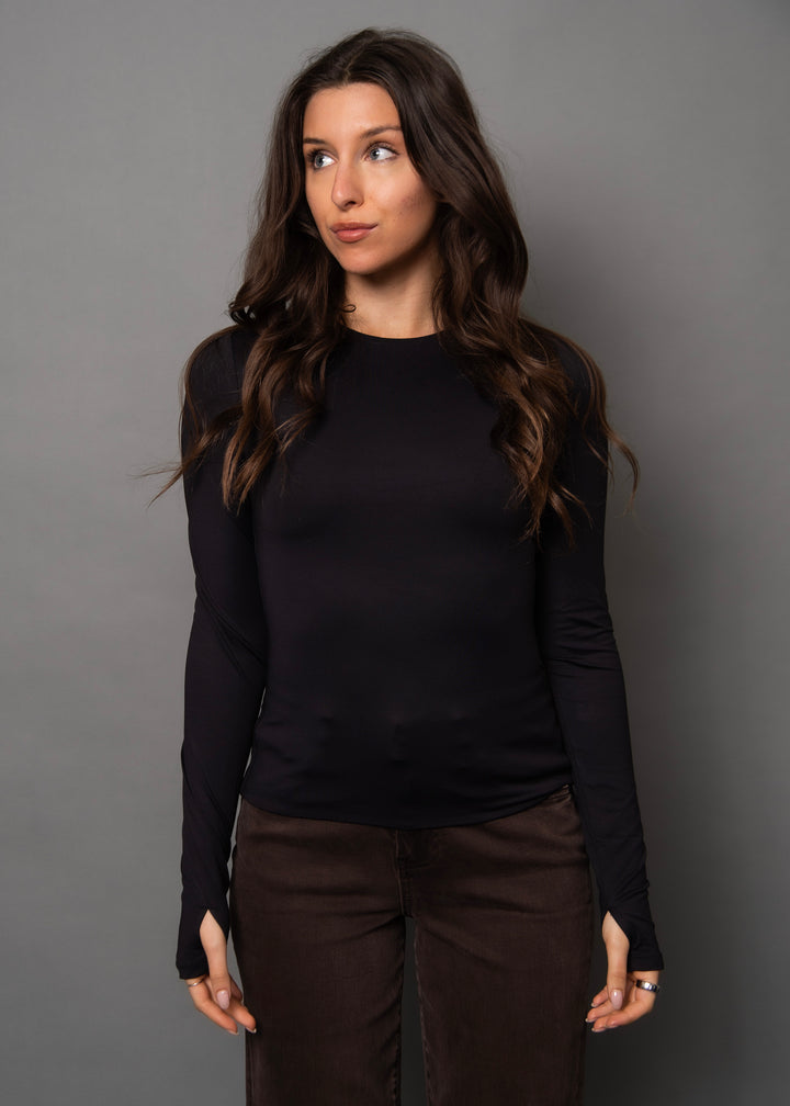 Hira LS Top - Black
