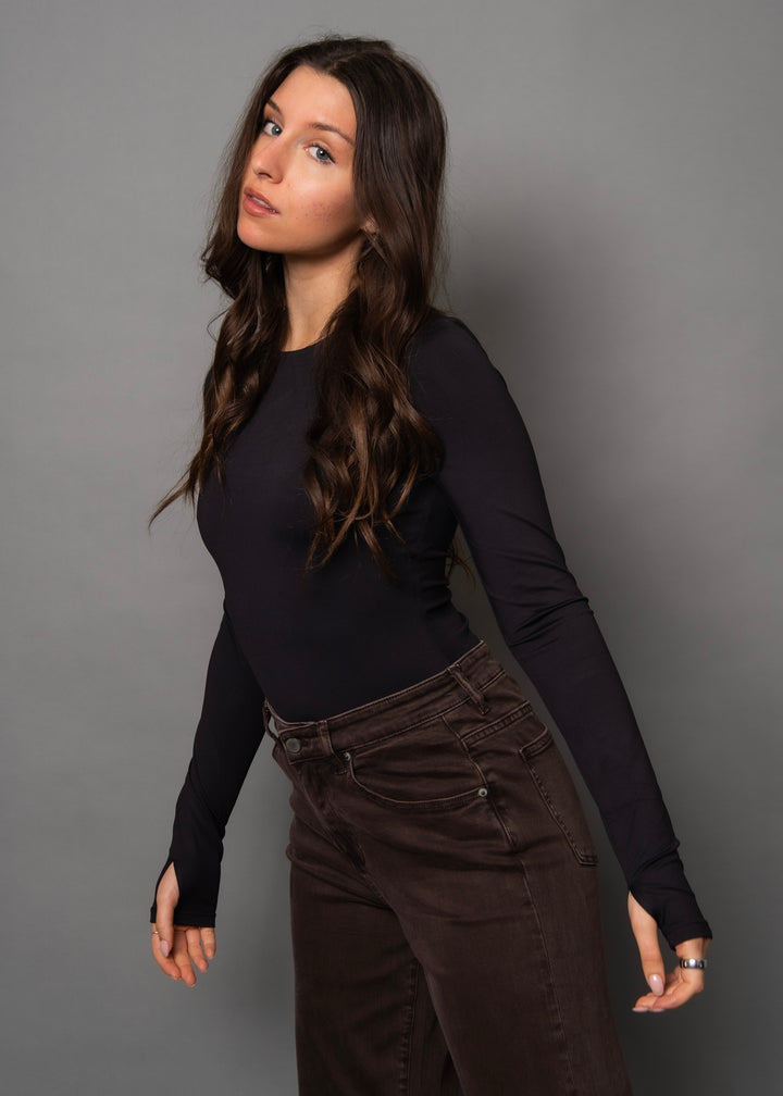 Hira LS Top - Black