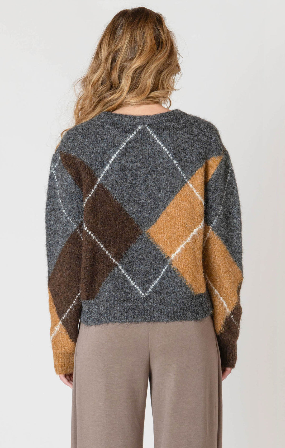 Grey Patterned Sweater