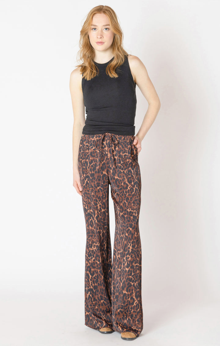 Leopard Print Flowy Pant