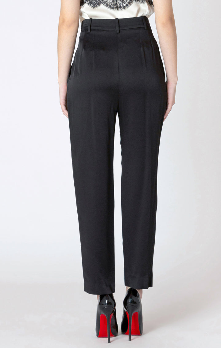 Straight Leg Satin Pant