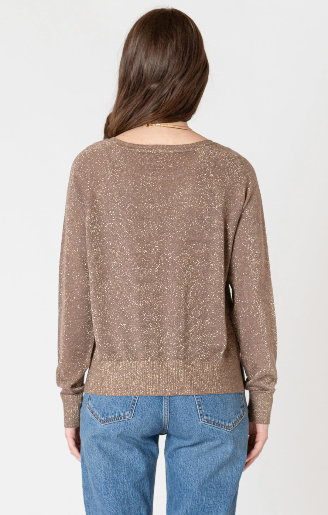 Raglan Lurex Sweater