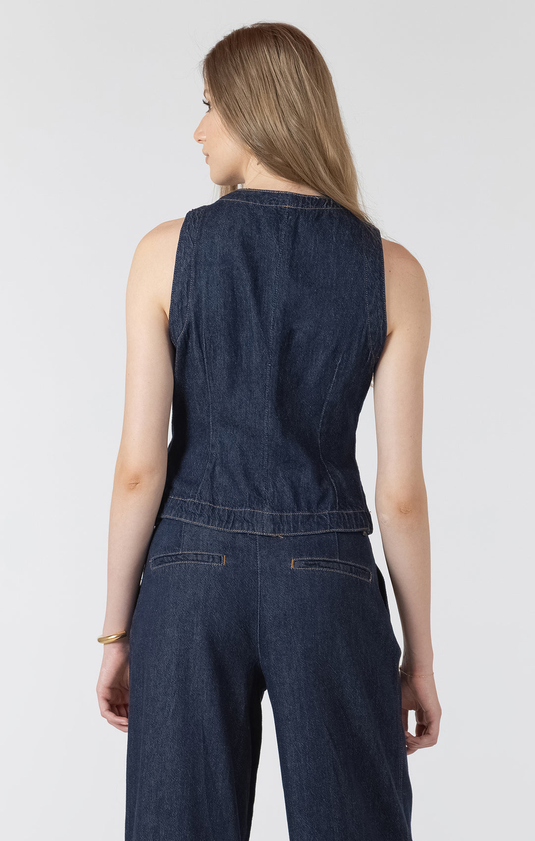 Light Weight Denim Vest