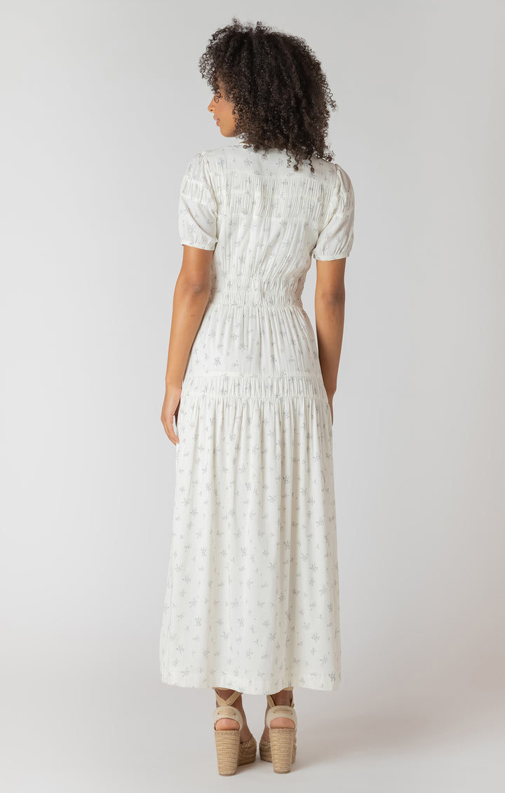 Delicate Floral Maxi Dress