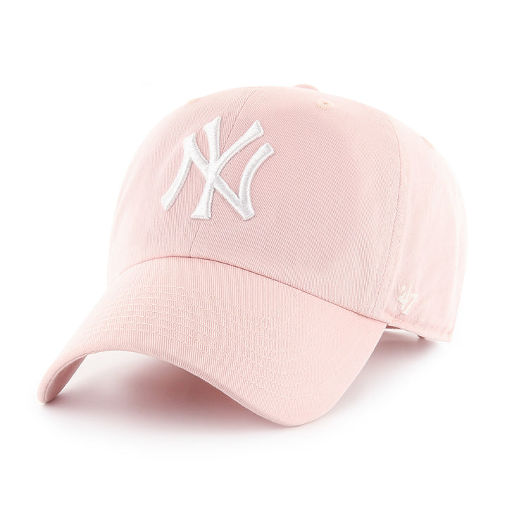 New York Yankees Clean Up Cap - Light Pink