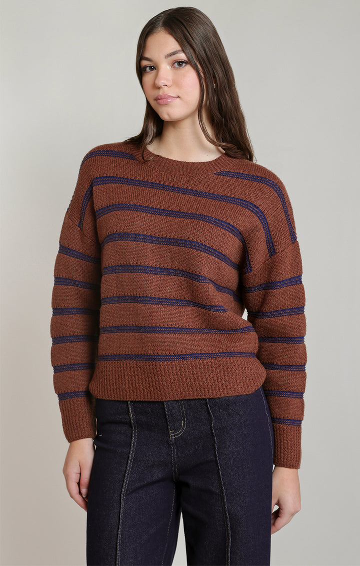 Rusty Striped Sweater
