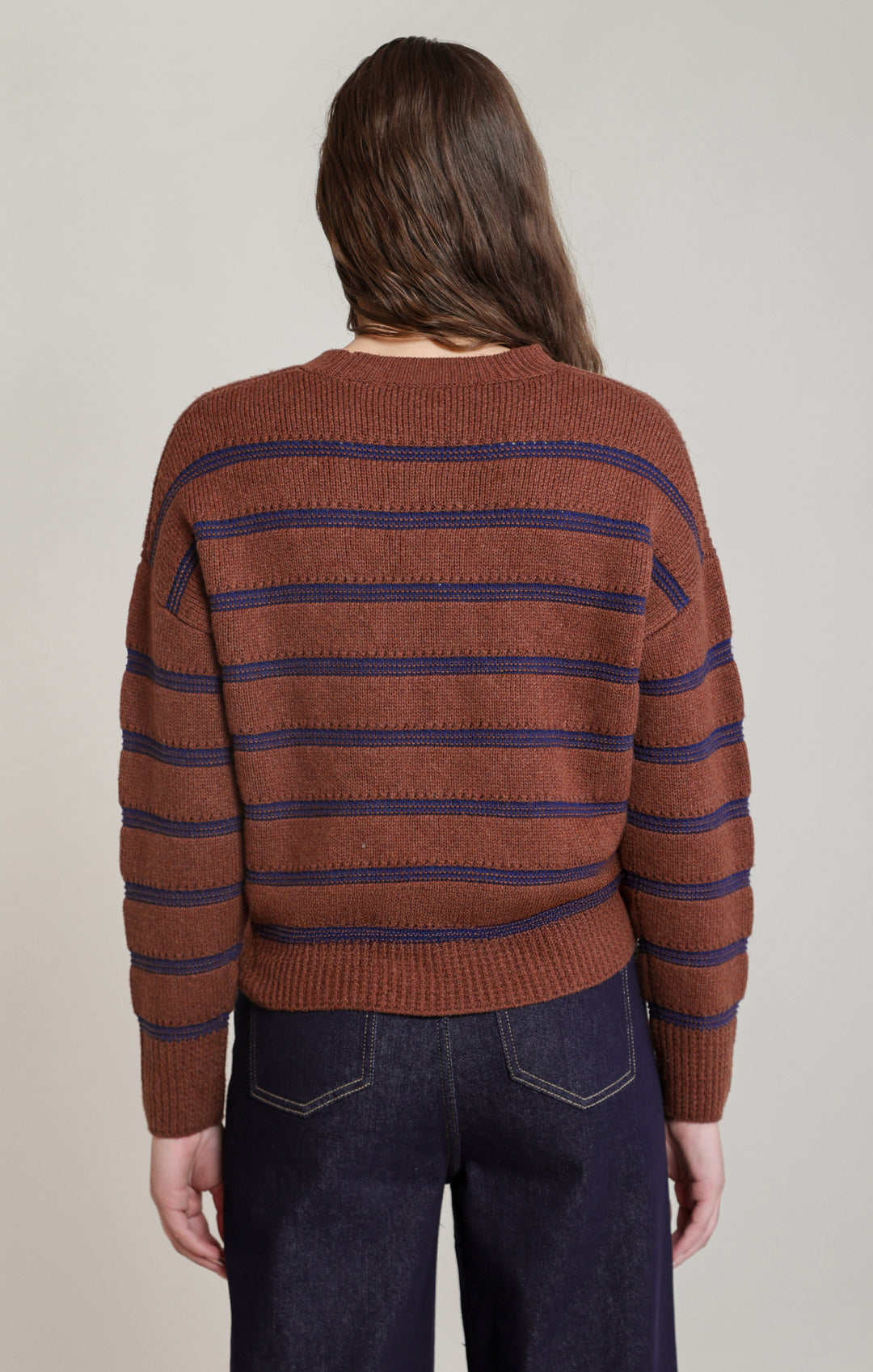 Rusty Striped Sweater