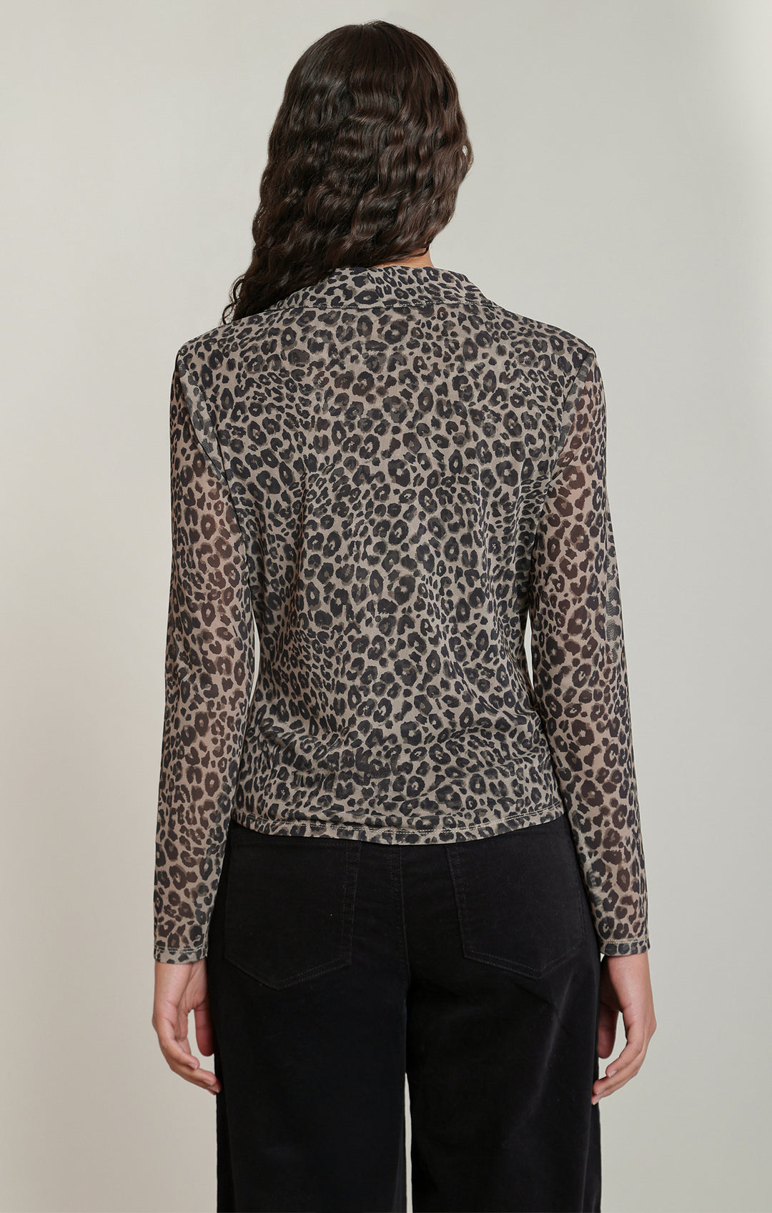 Leopard Print Blouse