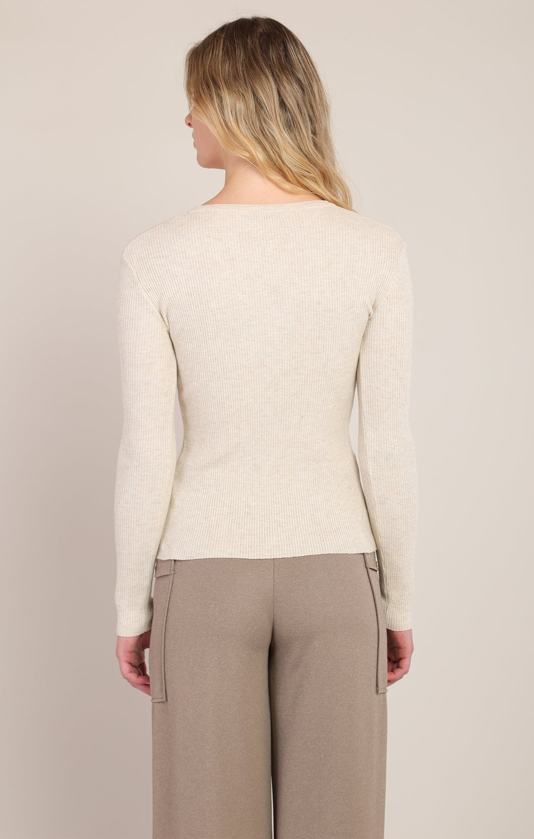 Rib Knit Henley