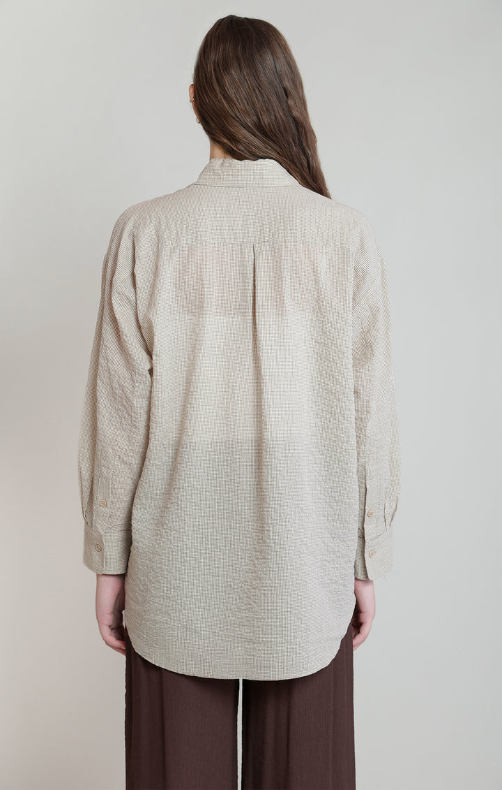 Oversized Textured Shirt