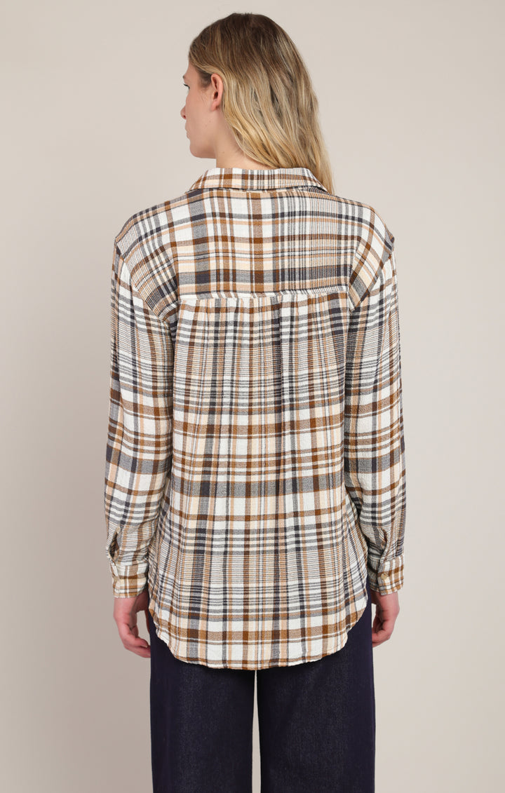 Relaxed Plaid Shirt