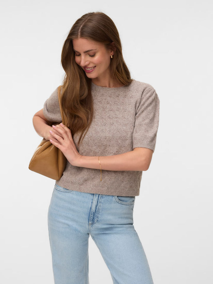 Doffy Stitch Sweater Tee
