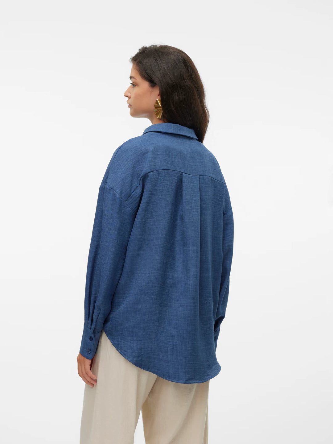 Melaney Button Up - Blue