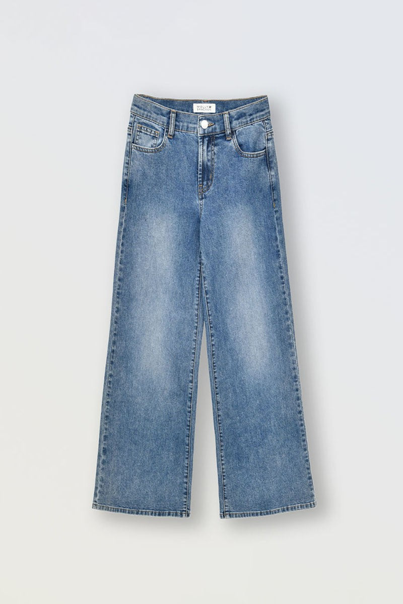 Girls Wide Leg Jeans