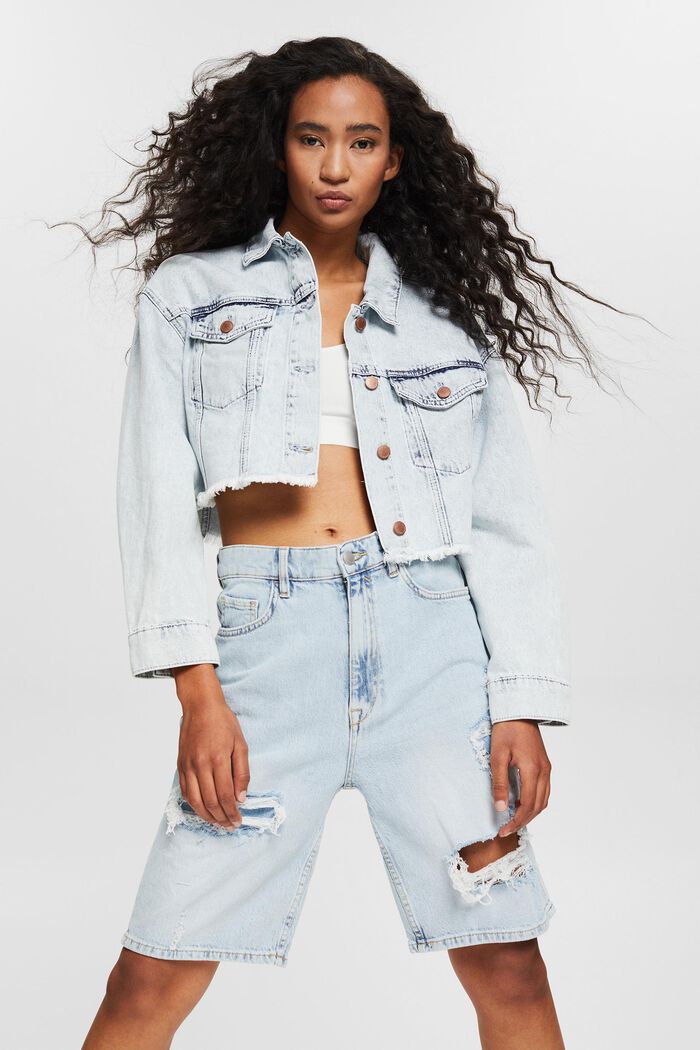 Denim Bermudas 90'S High Rise