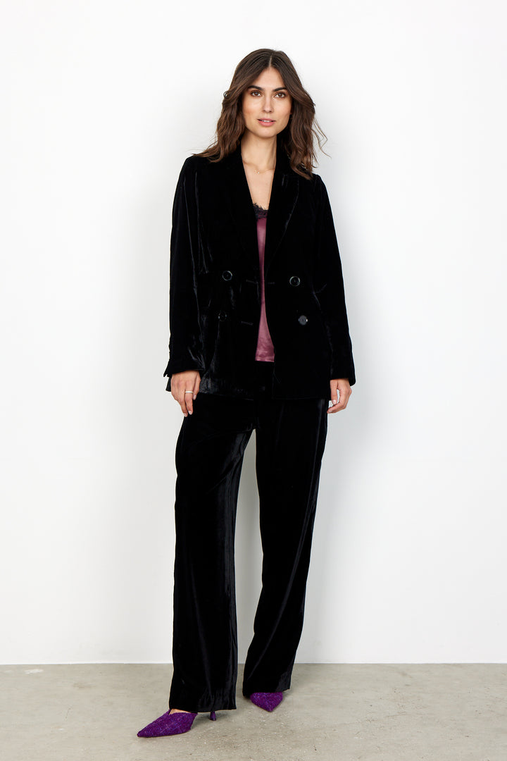 Hazel 1 Velvet Blazer