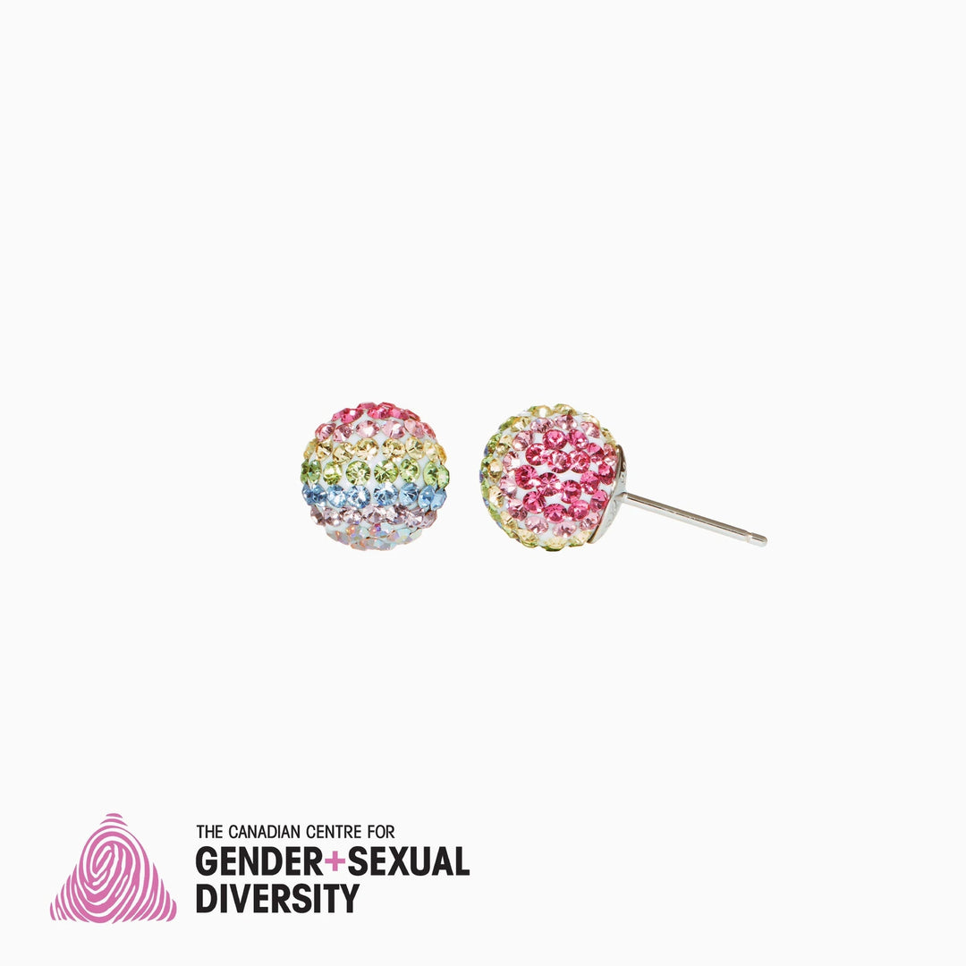 Prism Sparkle Ball™ Stud Earrings
